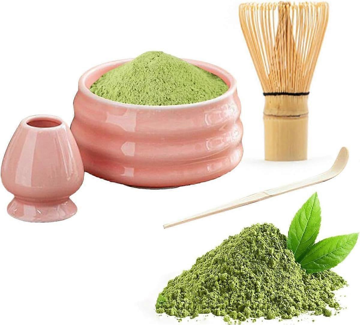 Perfect Bamboo Matcha Whisk Set - Traditional Whisk for Matcha Tea Making