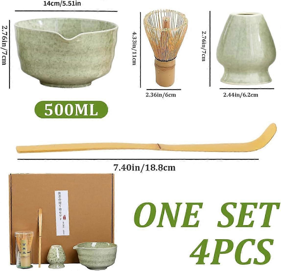 Perfect Bamboo Matcha Whisk Set - Traditional Whisk for Matcha Tea Making