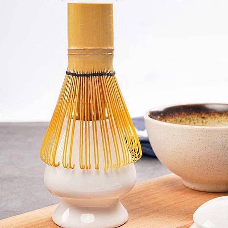 Matcha Whisk Set - Bamboo Whisk and Holder for Traditional Matcha Tea Making