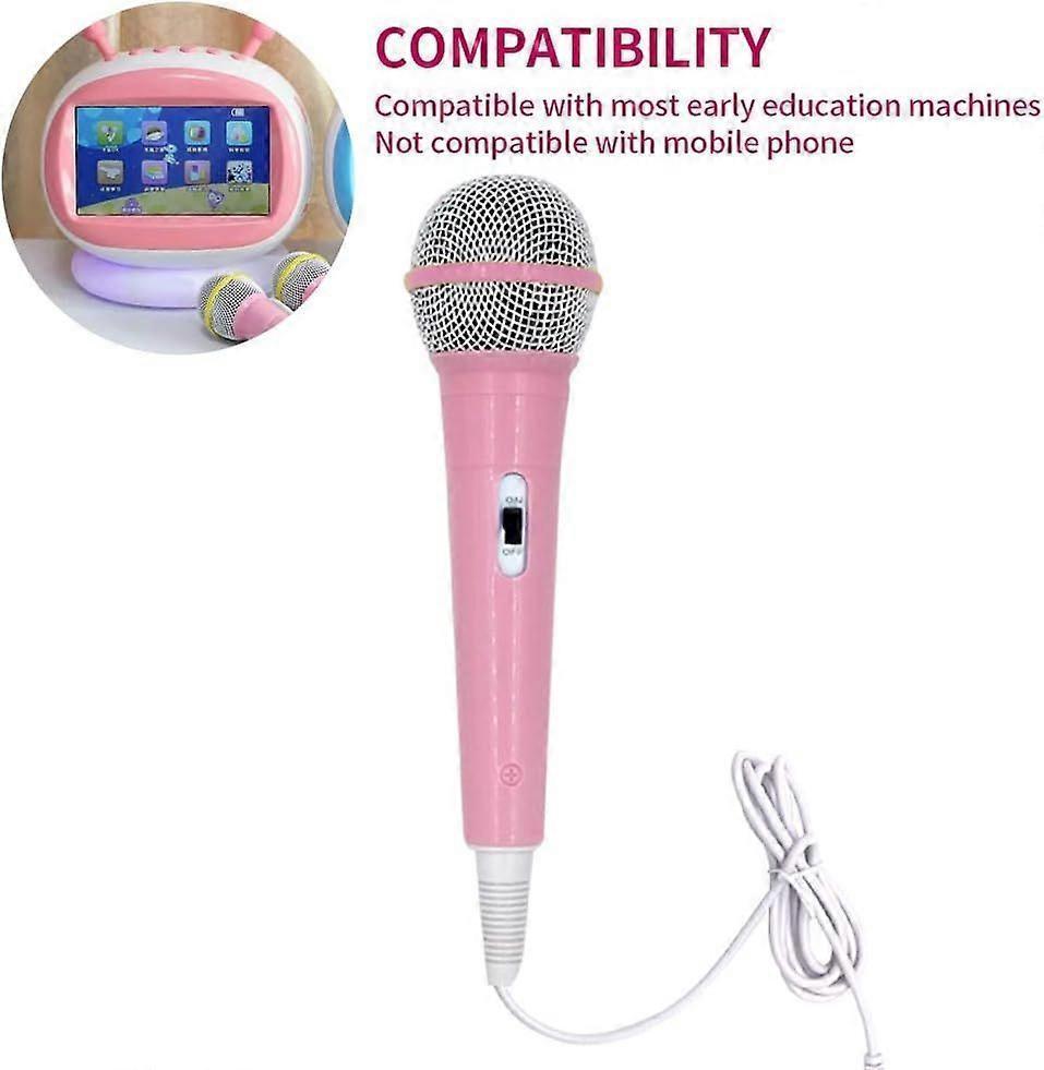 Babies Singing Microphone - Portable Dynamic Microphone with 3.5mm Jack