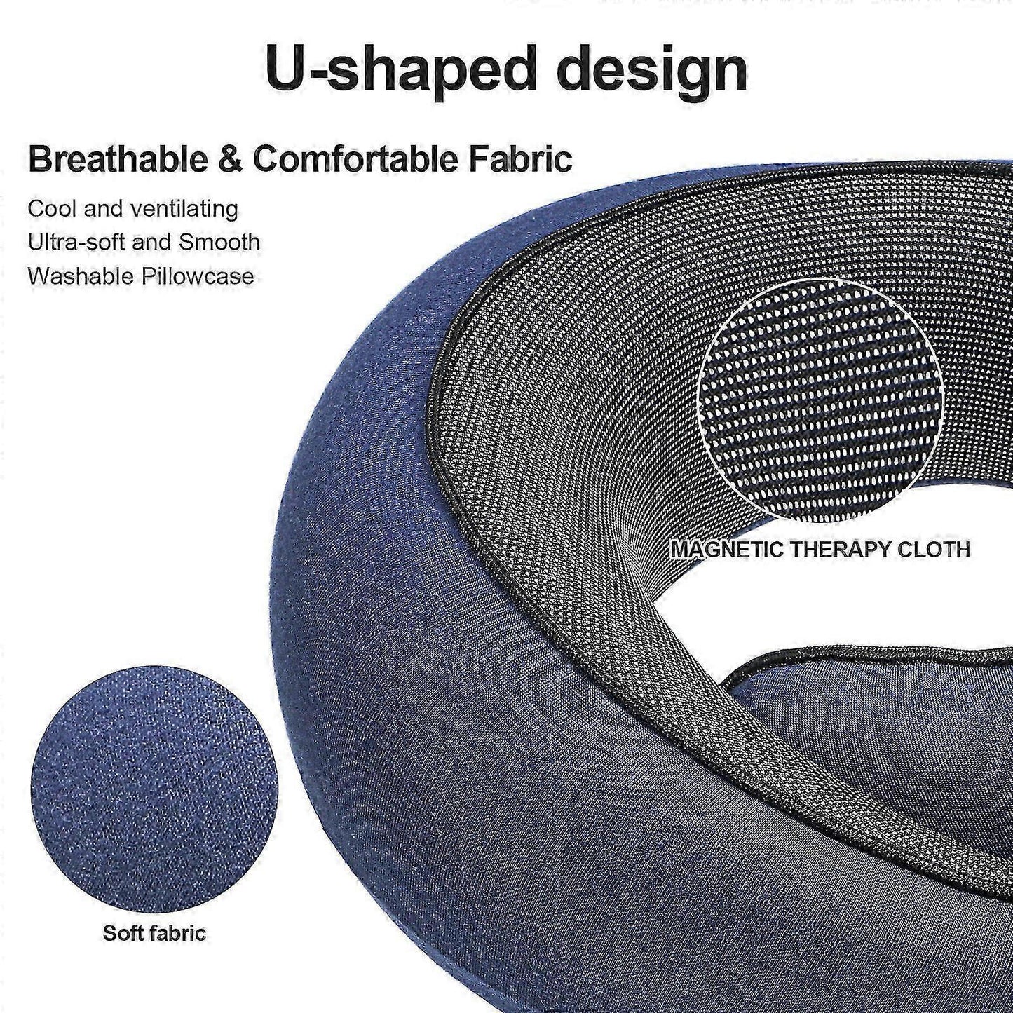 Travel Pillow Neck Support Headrest Pillow for Comfort Travel