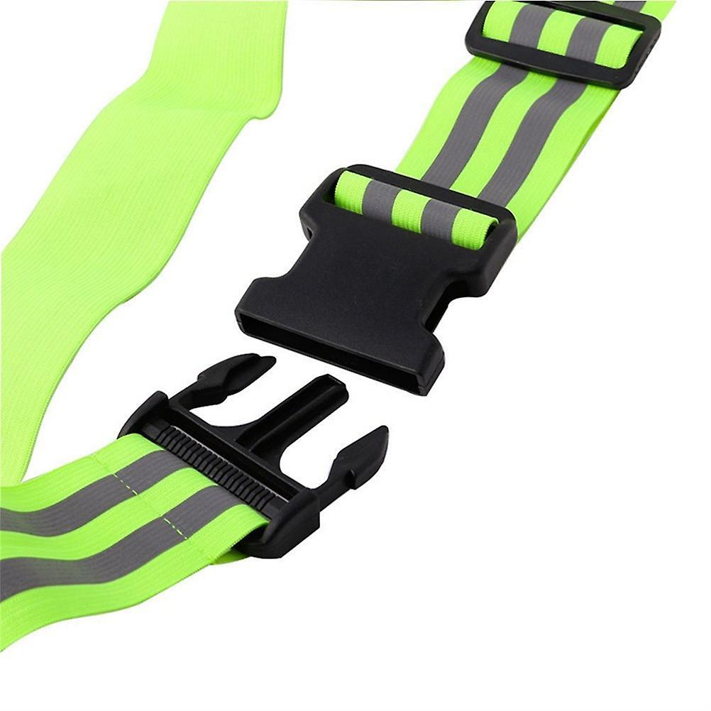 Adjustable Reflective Belt, Portable Running Reflective Gear with Security Tape