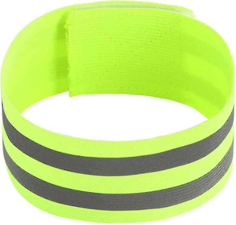 High Visibility Reflective Bands for Wrist, Arm, Ankle, Adjustable Elastic Night Gear