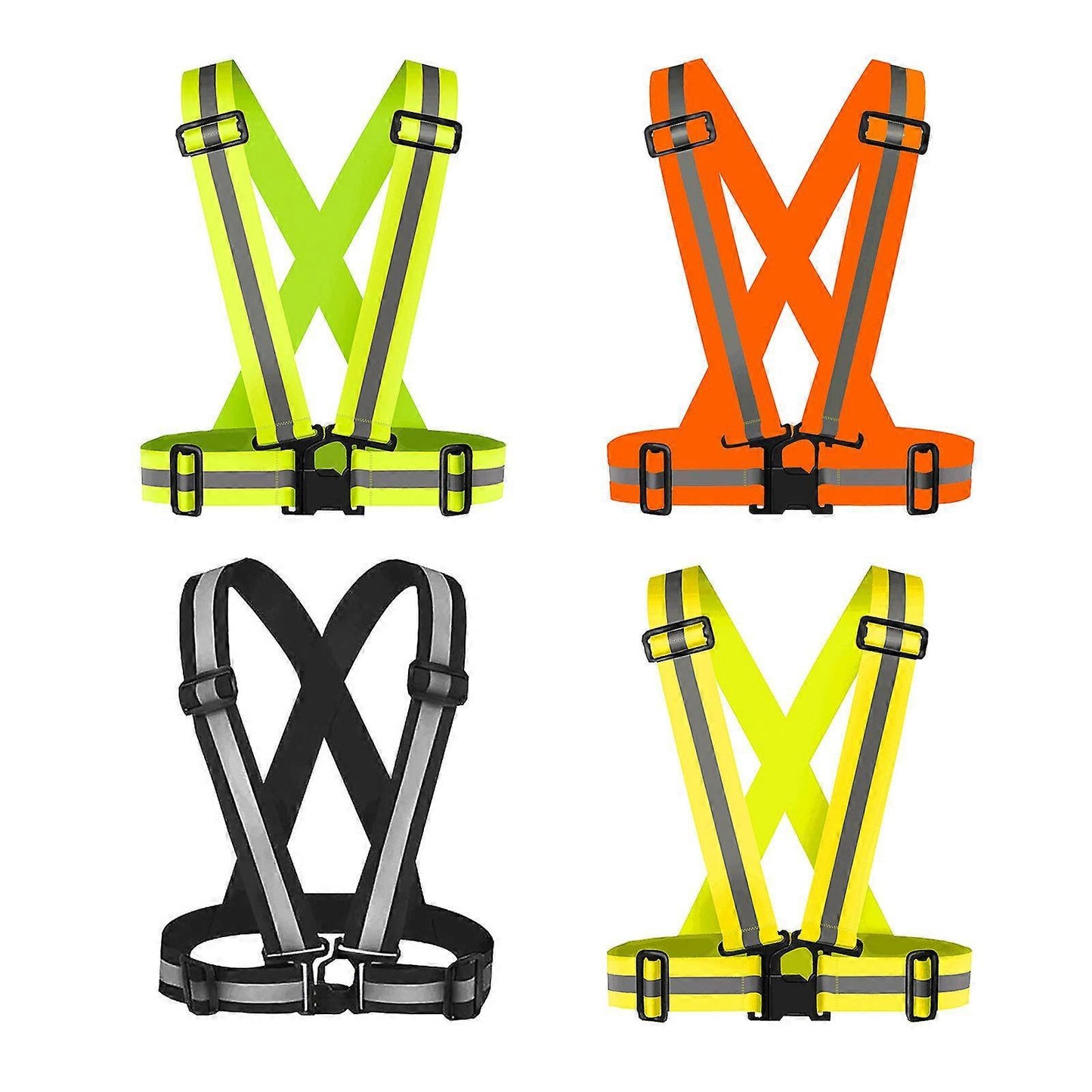 High Visibility Reflective Vest for Running, Lightweight Reflective Night Gear