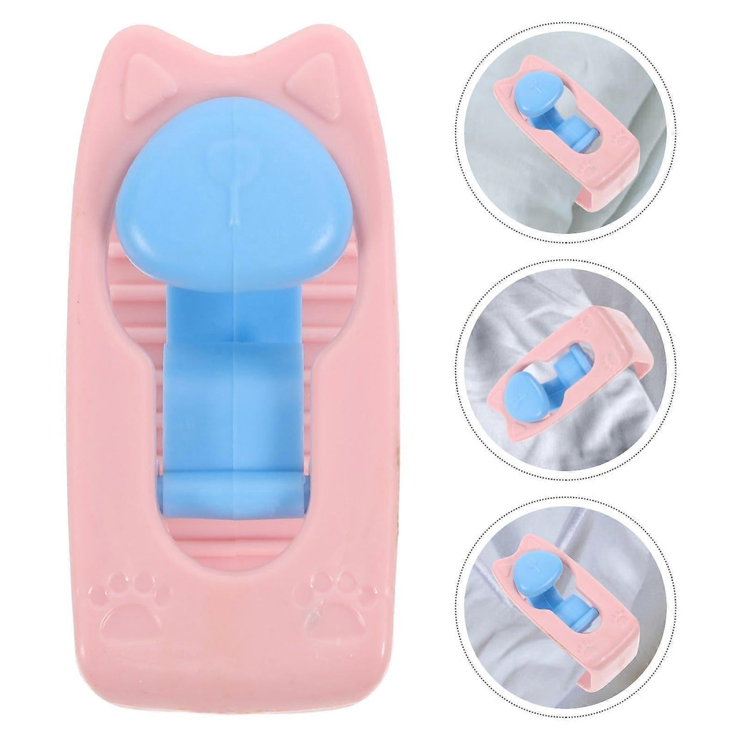 6PCS Plastic Bed Sheet Clips, Bedding Sheet Grippers and Holders