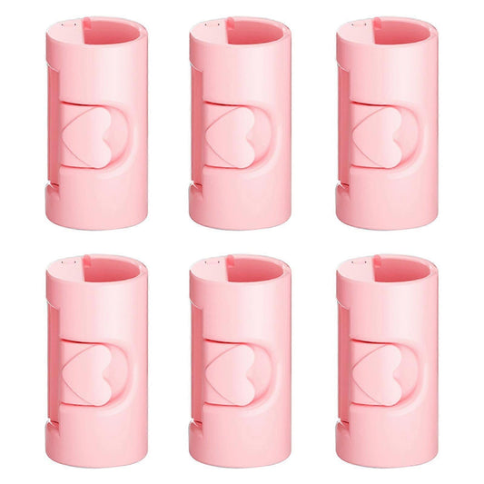 6PCS Bed Sheet Grippers, Smooth Edge Fasteners, Reusable Sheet Clips