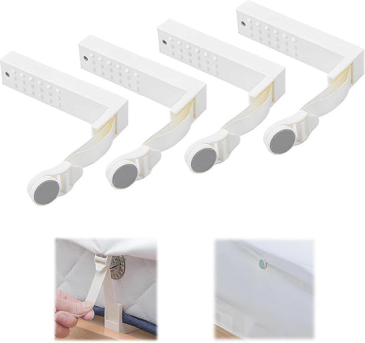 Bed Sheet Grippers, Corner Fasteners, Latest Model