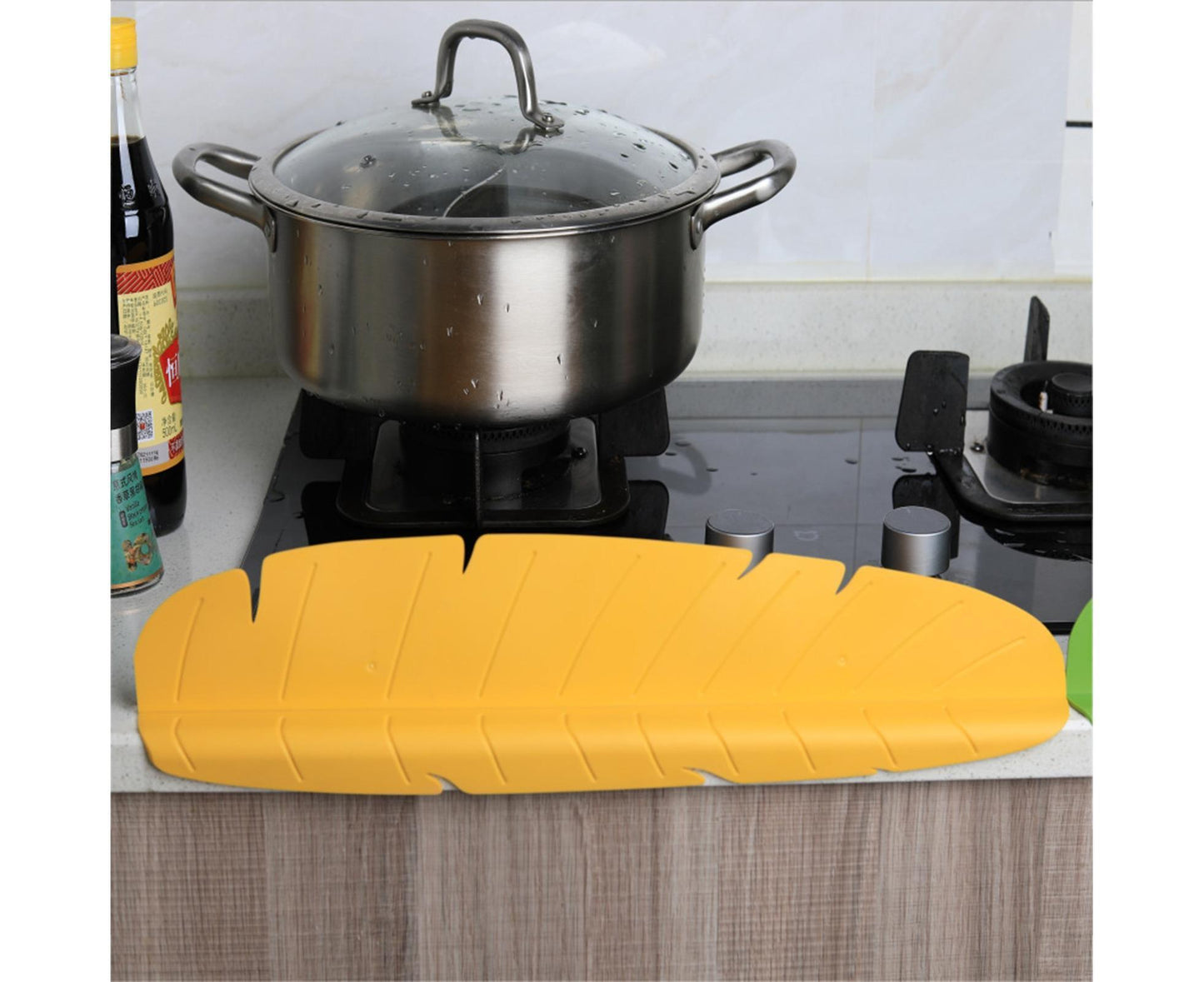 Sink Splash Guard TPR Island Sink Splash Guard-Yellow