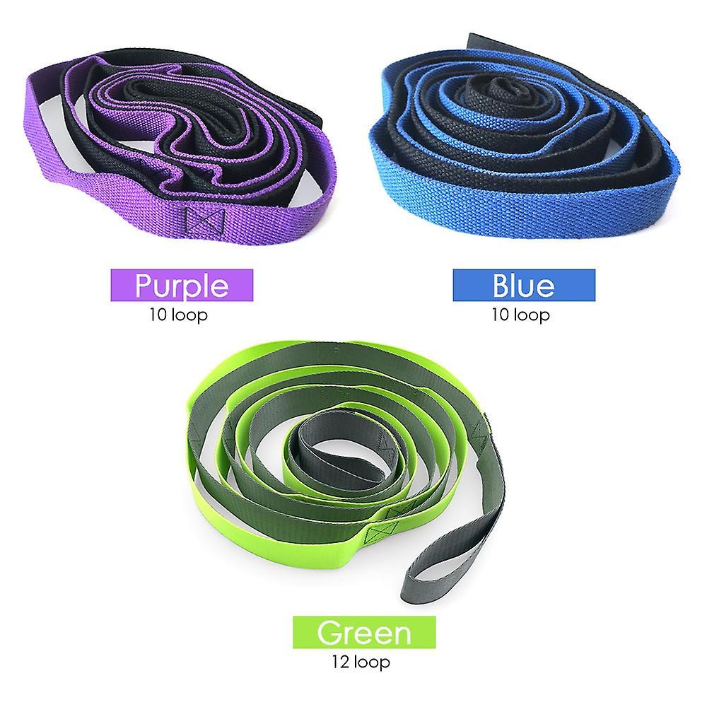 Nonelastic Multi-Loop Yoga Daisy Chain for Dance & Pilates