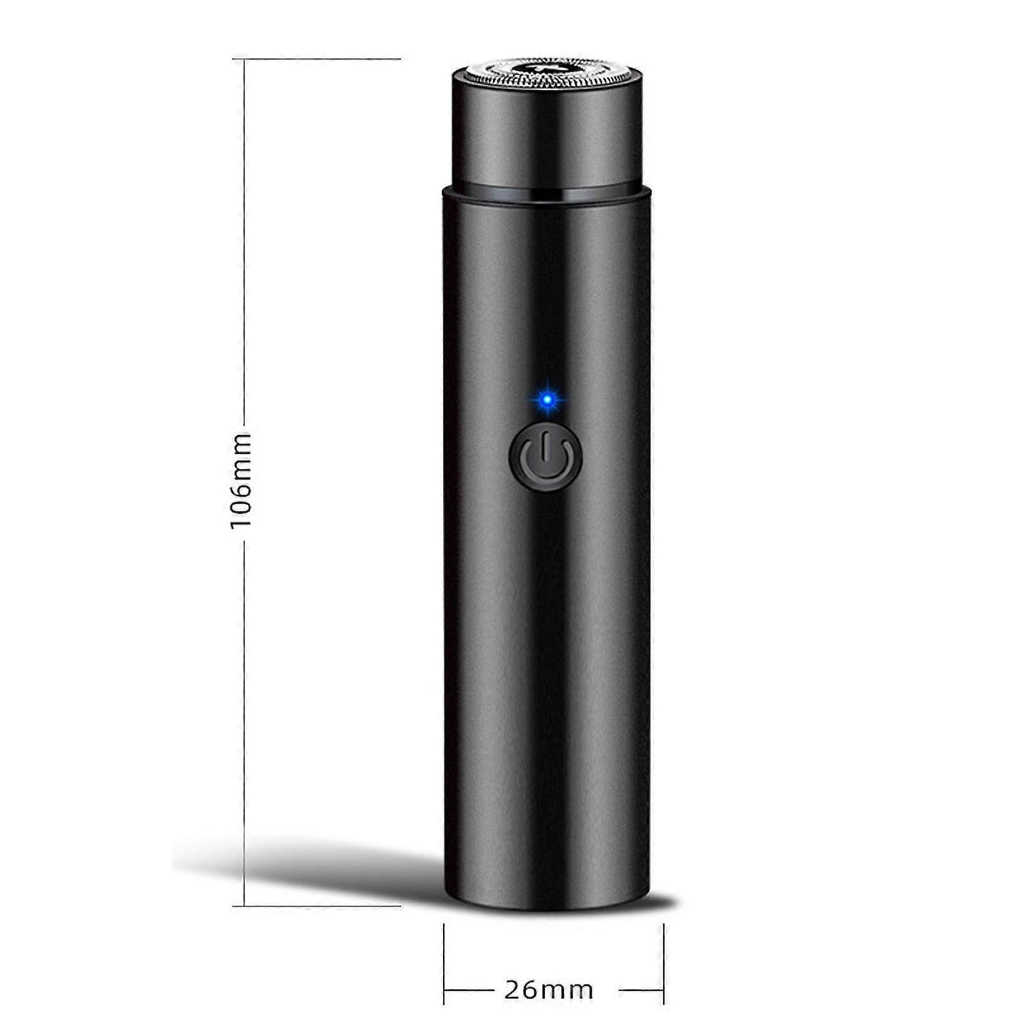 Mini Portable Electric Shaver, USB Rechargeable Beard Razor for Men