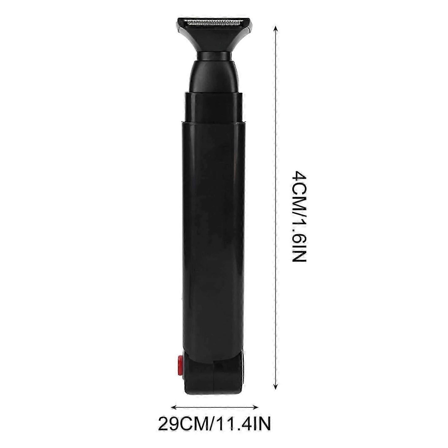 USB Rechargeable Back Shaver for Men, Double Blade Hair Remover