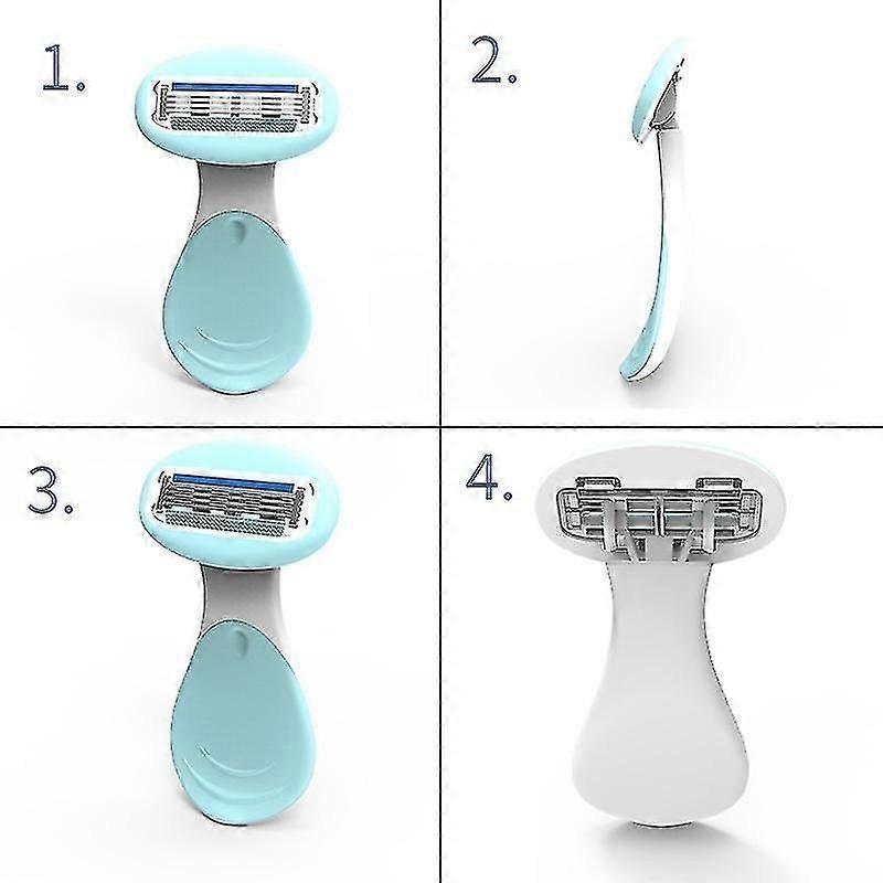 Manual Ladies Shaver, Hair Removal Tool for Armpits & Legs