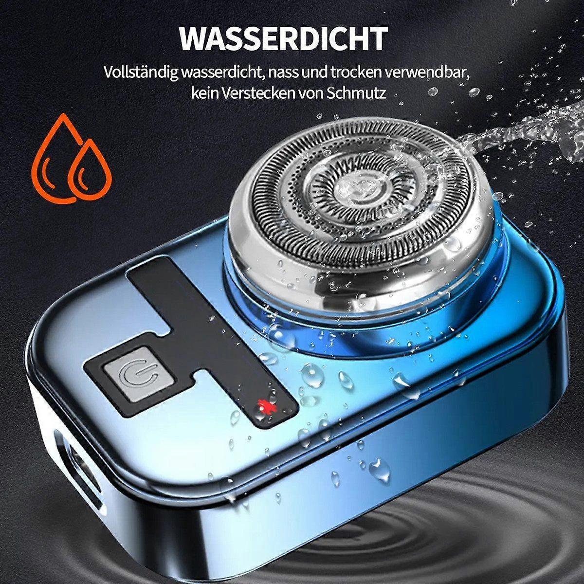 Men's Mini Electric Shaver, Portable Smooth Beard Razor