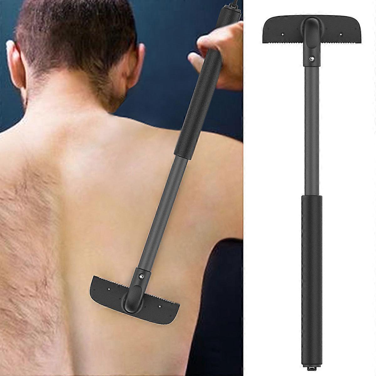 Retractable Back Shaver & Body Hair Trimmer for Men