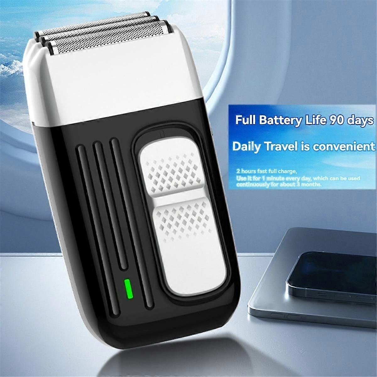 Men's Rechargeable Foil Shaver, 3-Mesh Electric Razor, Multifunctional Beard Trimmer