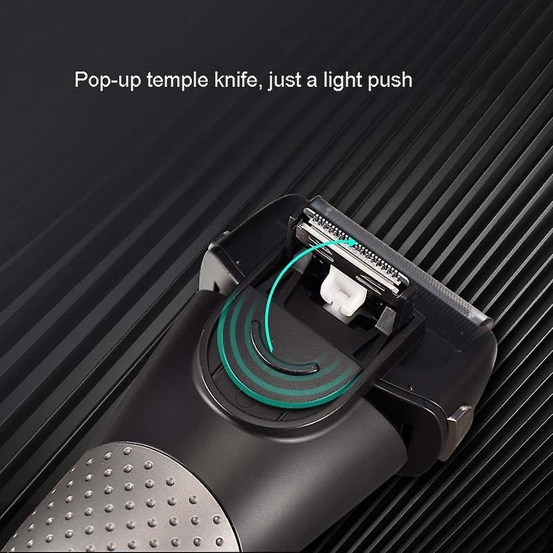 Reciprocating Electric Shaver for Men, Compact Beard Razor