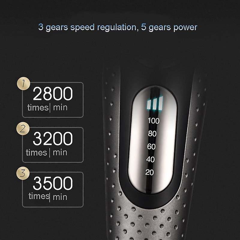 Reciprocating Electric Shaver for Men, Compact Beard Razor
