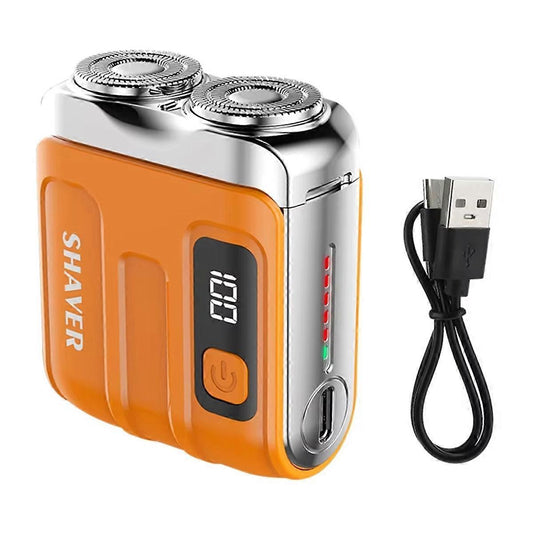 Smart Digital Display Shaver, Rechargeable Beard Razor for Home Use