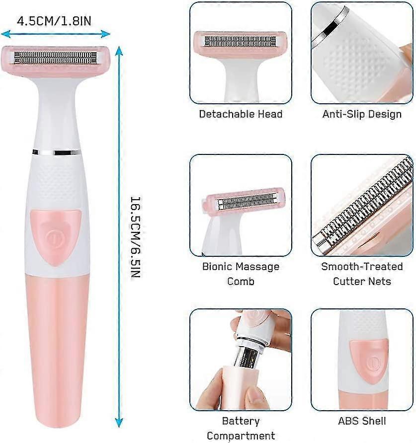 Electric Beard Hair Remover, Compact USB Shaver