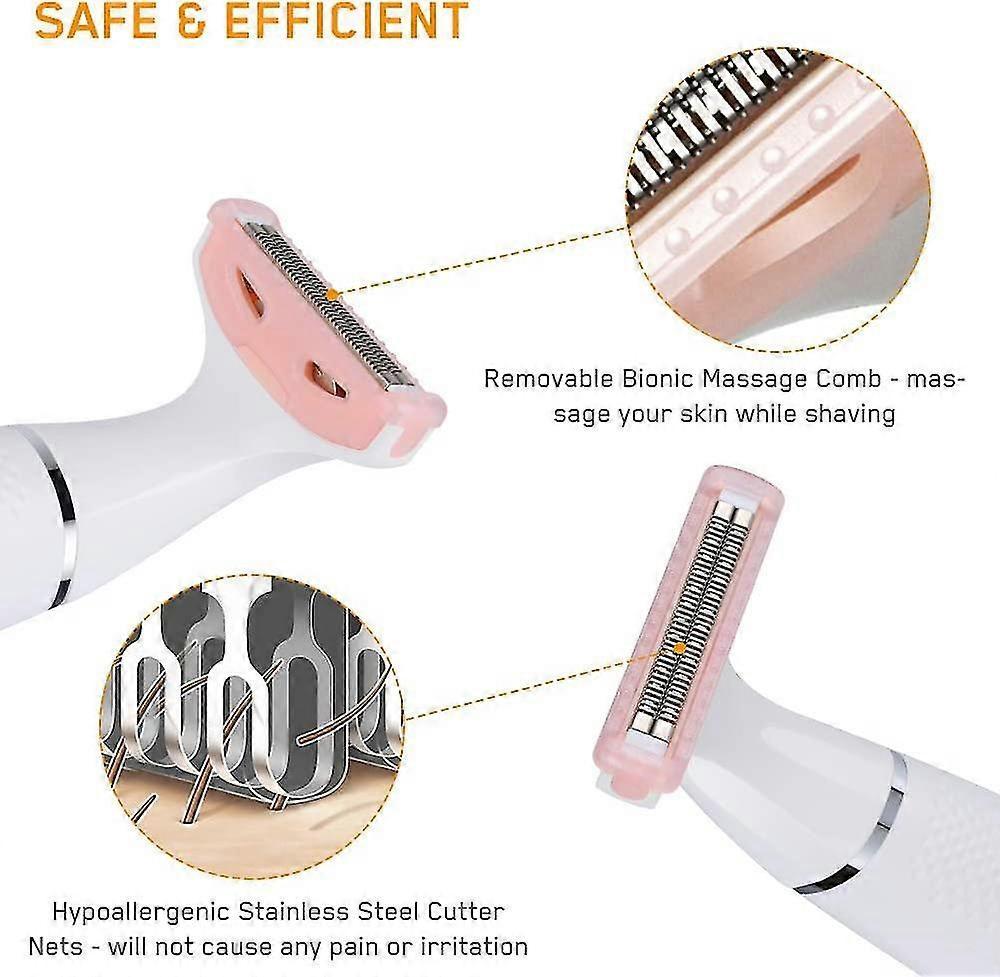 Electric Beard Hair Remover, Compact USB Shaver