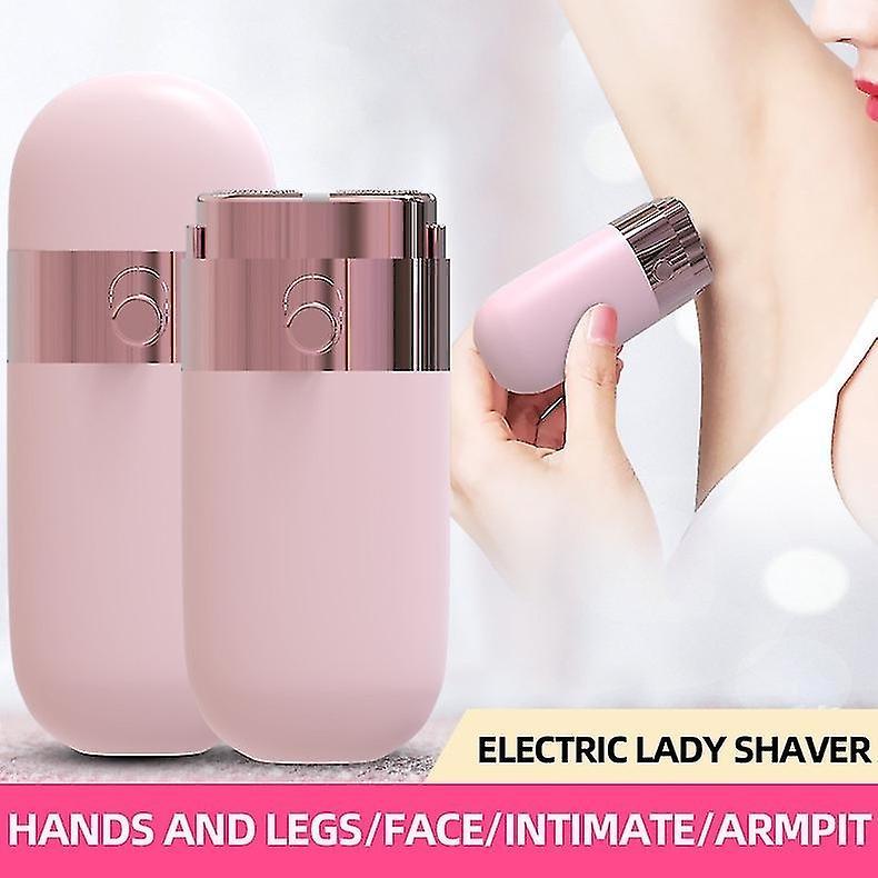 Women's Double Head Shaver for Underarm & Private Area Hair Removal