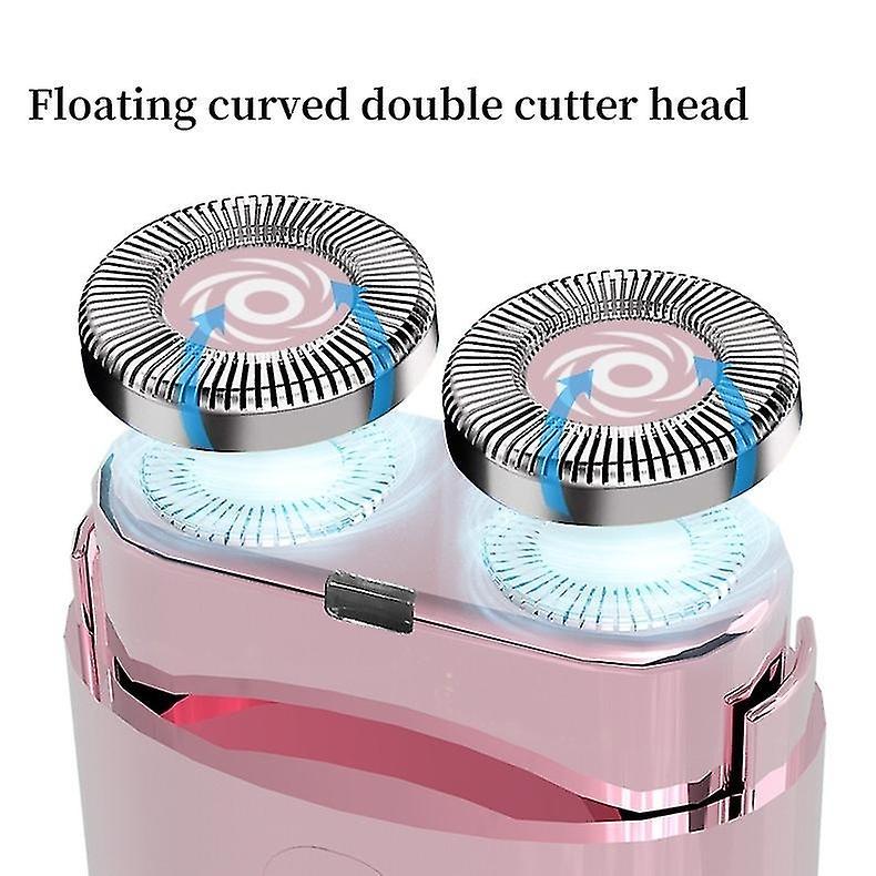 Women's Double Head Shaver for Underarm & Private Area Hair Removal