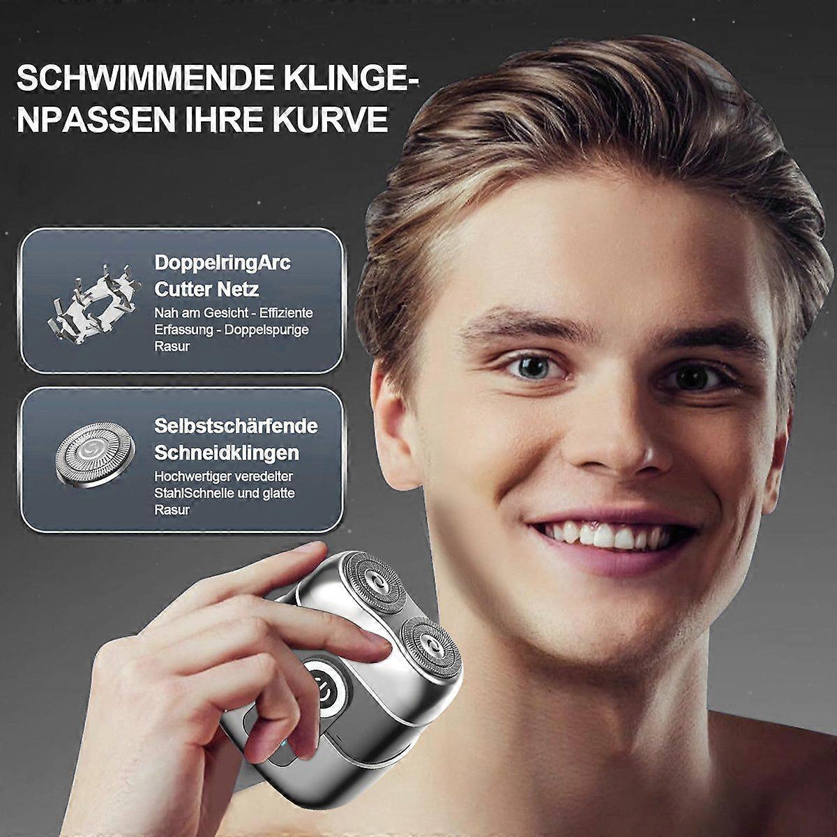 Mini Beard Shaver for Men, LED Display, Compact Series Razor