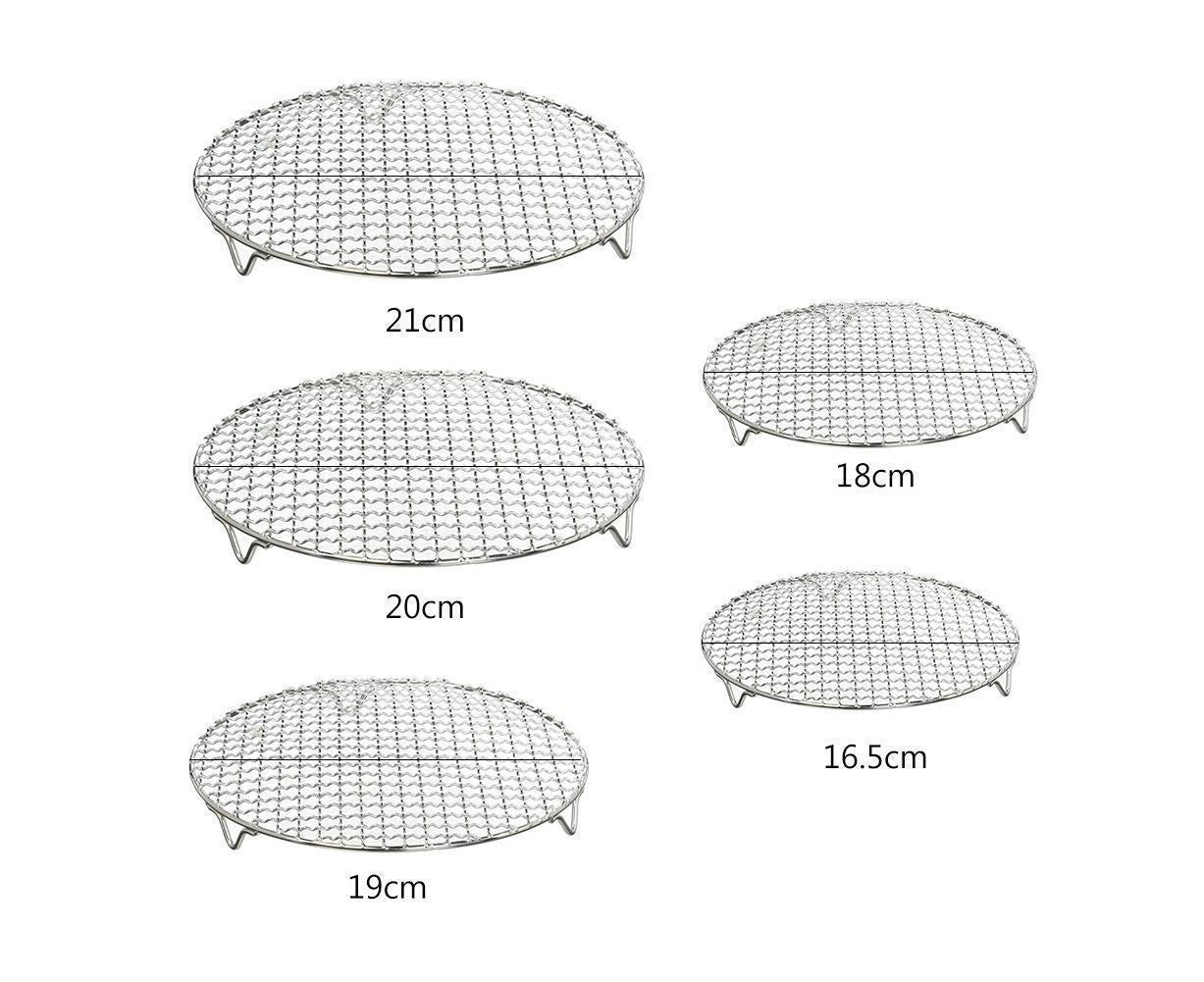 Grilling Rack Non-stick Stainless Steel Grilling Pan-16.5cm