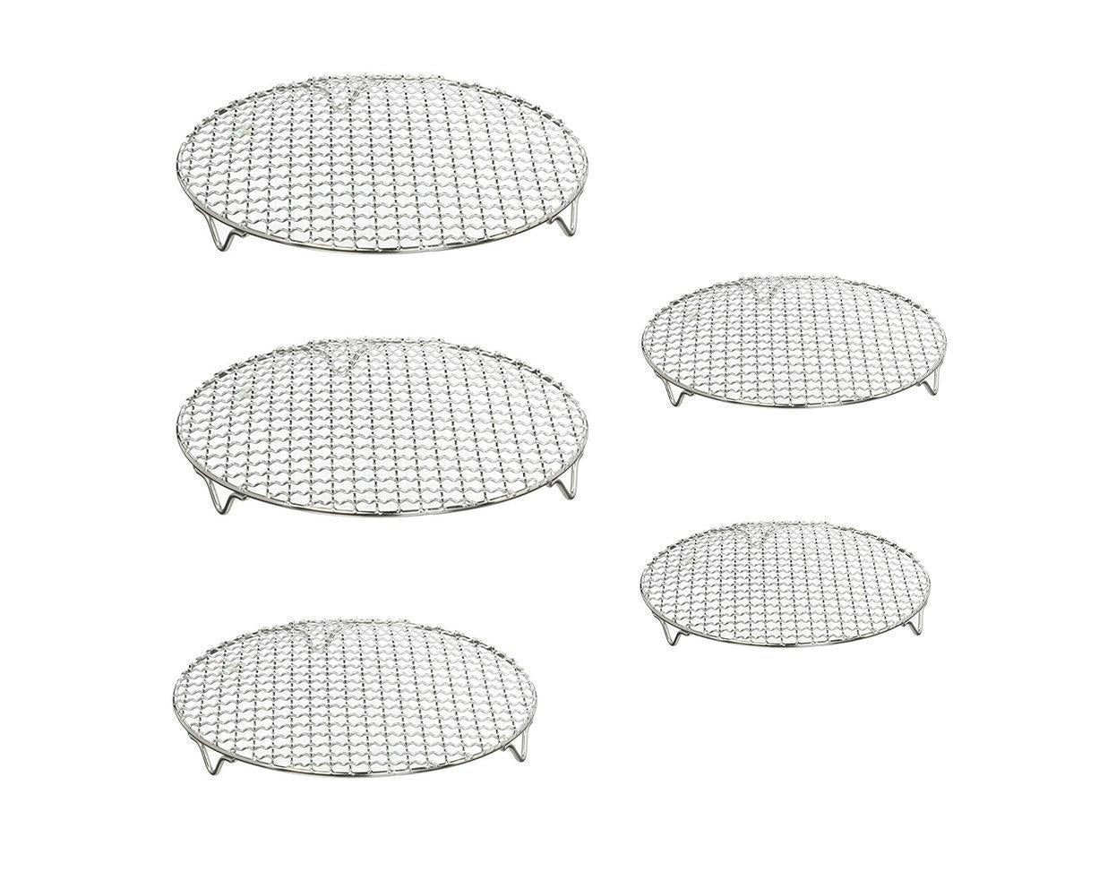 Grilling Rack Non-stick Stainless Steel Grilling Pan-16.5cm