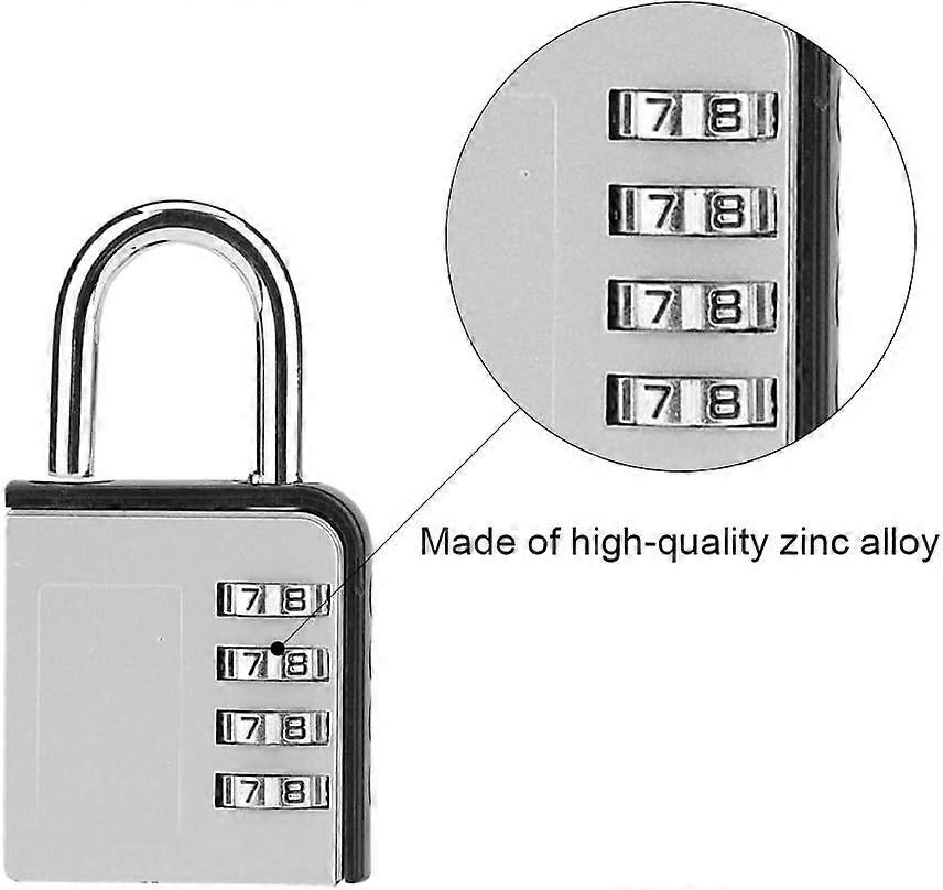 Resettable Combination Padlock - Luggage Travel Suitcase Lock