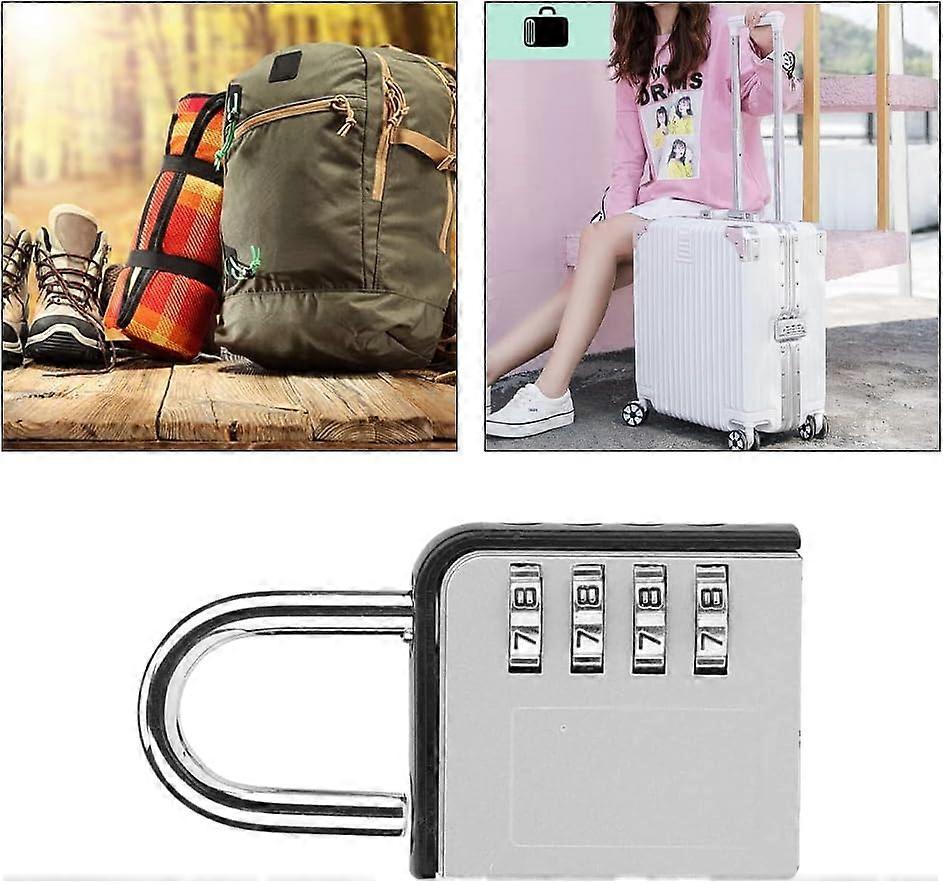 Resettable Combination Padlock - Luggage Travel Suitcase Lock