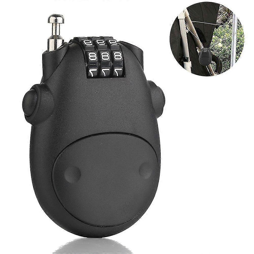 Scratch-Resistant Luggage Lock - ABS Travel Case Lock with Combo Security