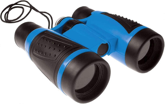Blue Toy Binoculars for Babies Outdoor Gift Set Educational Telescope