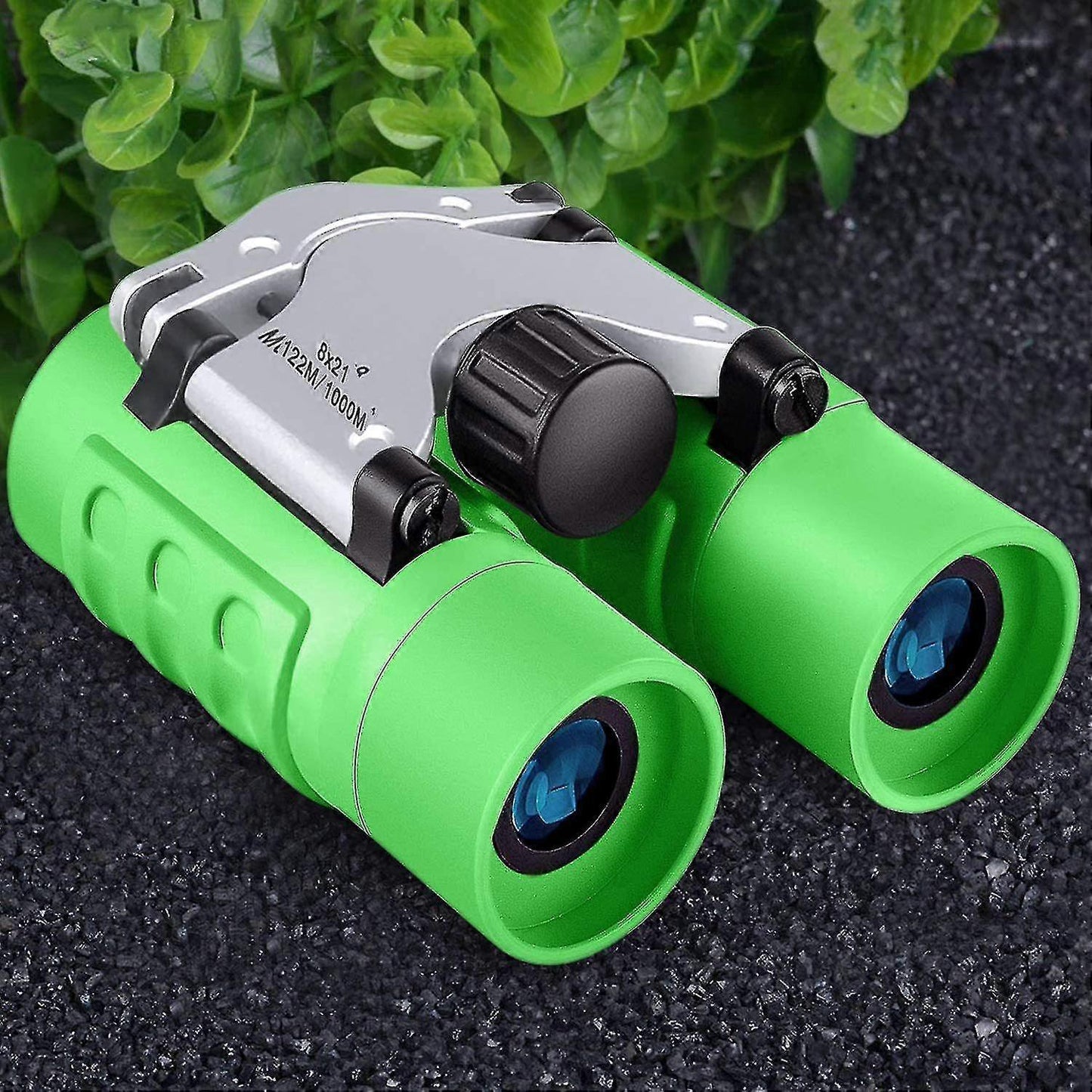8x24 Waterproof Binoculars for Babies High Magnification Compact Green