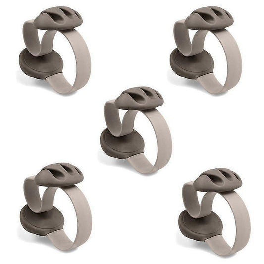 5pcs Cable Holders Non-Adhesive Wire Organizer Clips for Home & Office