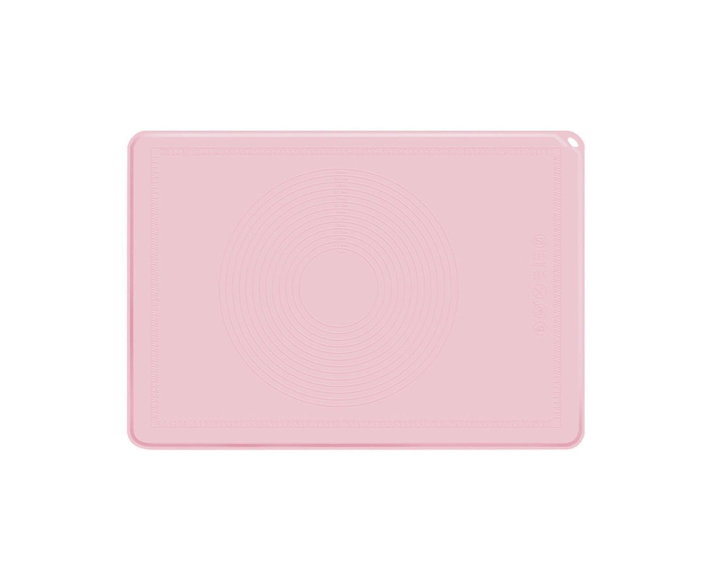 Pastry Mat Silica Gel Dough Rolling Mat-Pink S