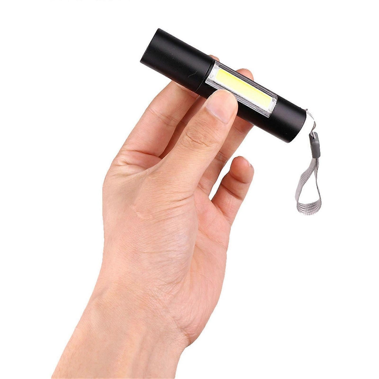 COB Zoom Flashlight Handheld Mini LED Work Light for Home or Outdoor Use