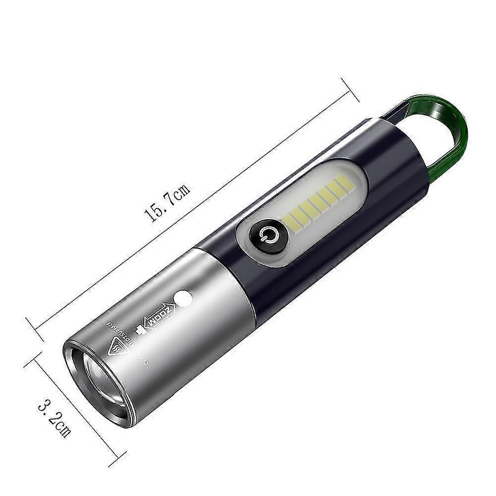 Rechargeable LED Flashlight High Lumens Bright Torch for Emergencies