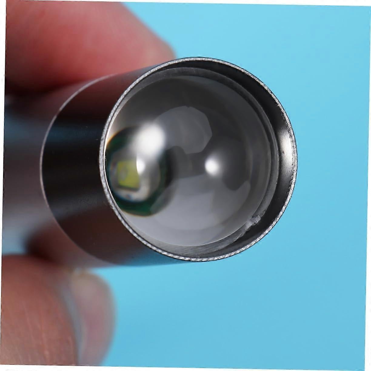 Mini LED Flashlight Side Light Charging Portable Pocket Torch