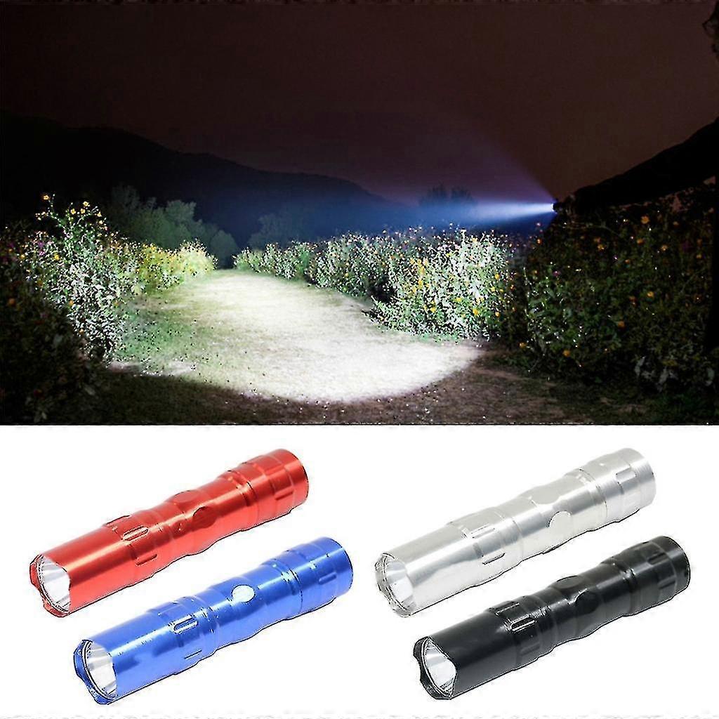 Bright LED Torch Waterproof Pocket Flashlight Compact Outdoor Flashlight