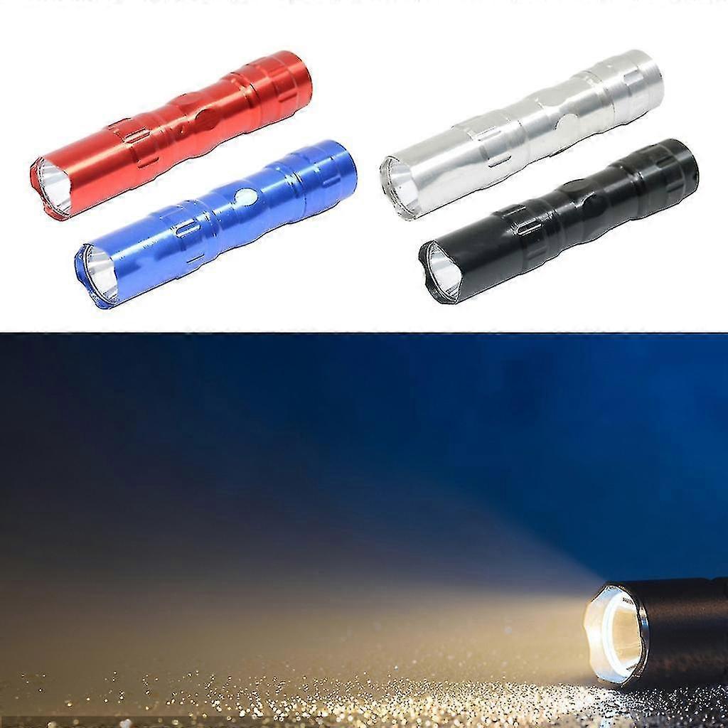 Bright LED Torch Waterproof Pocket Flashlight Compact Outdoor Flashlight