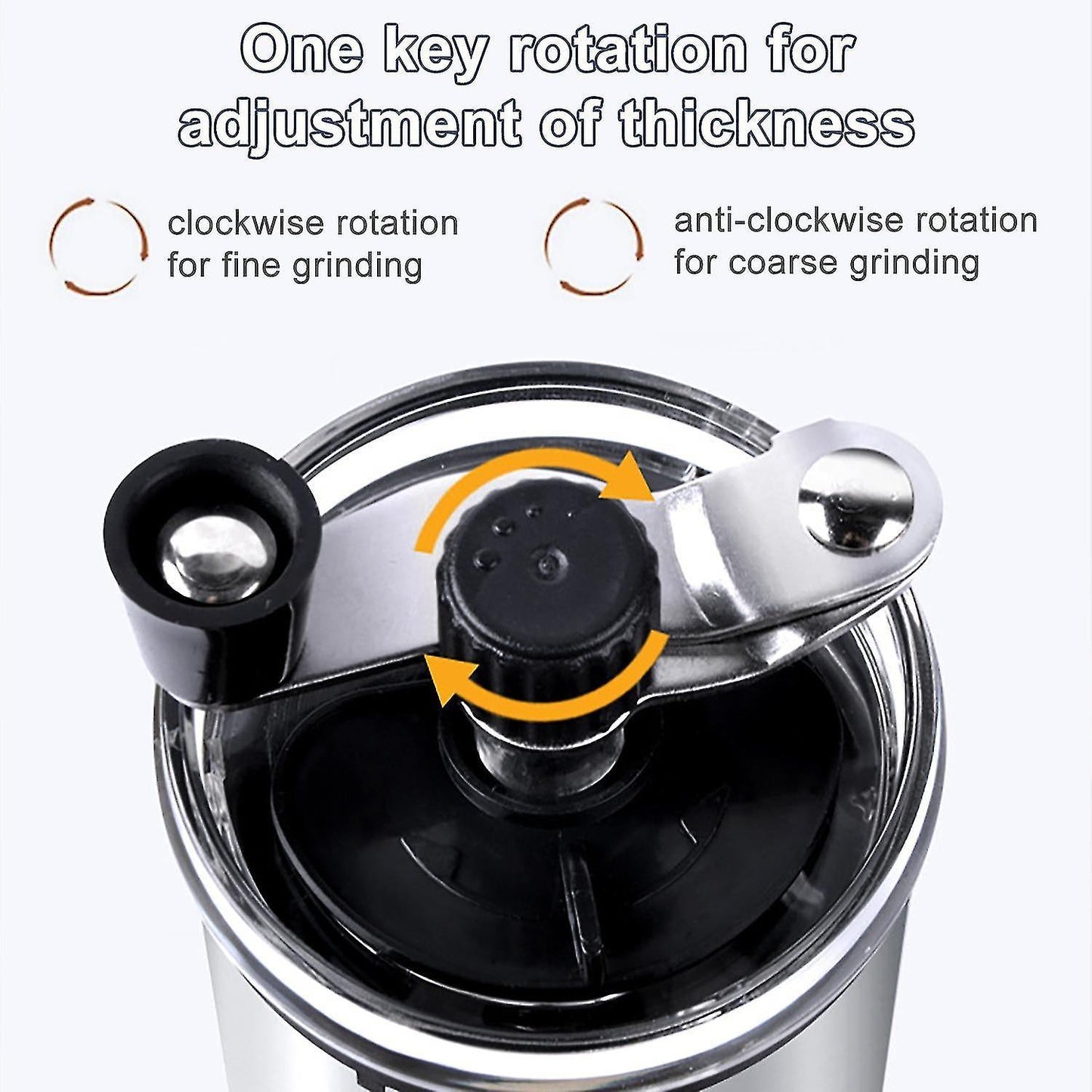 Manual Coffee Grinder - Hand Coffee Mill Bean Grinder for Drip & French Press