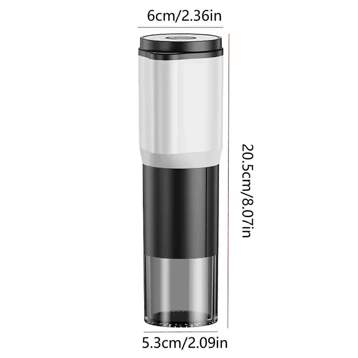 Electric Coffee Grinder - Rechargeable Coffee Mill, Compact Grinder for Office & Travel