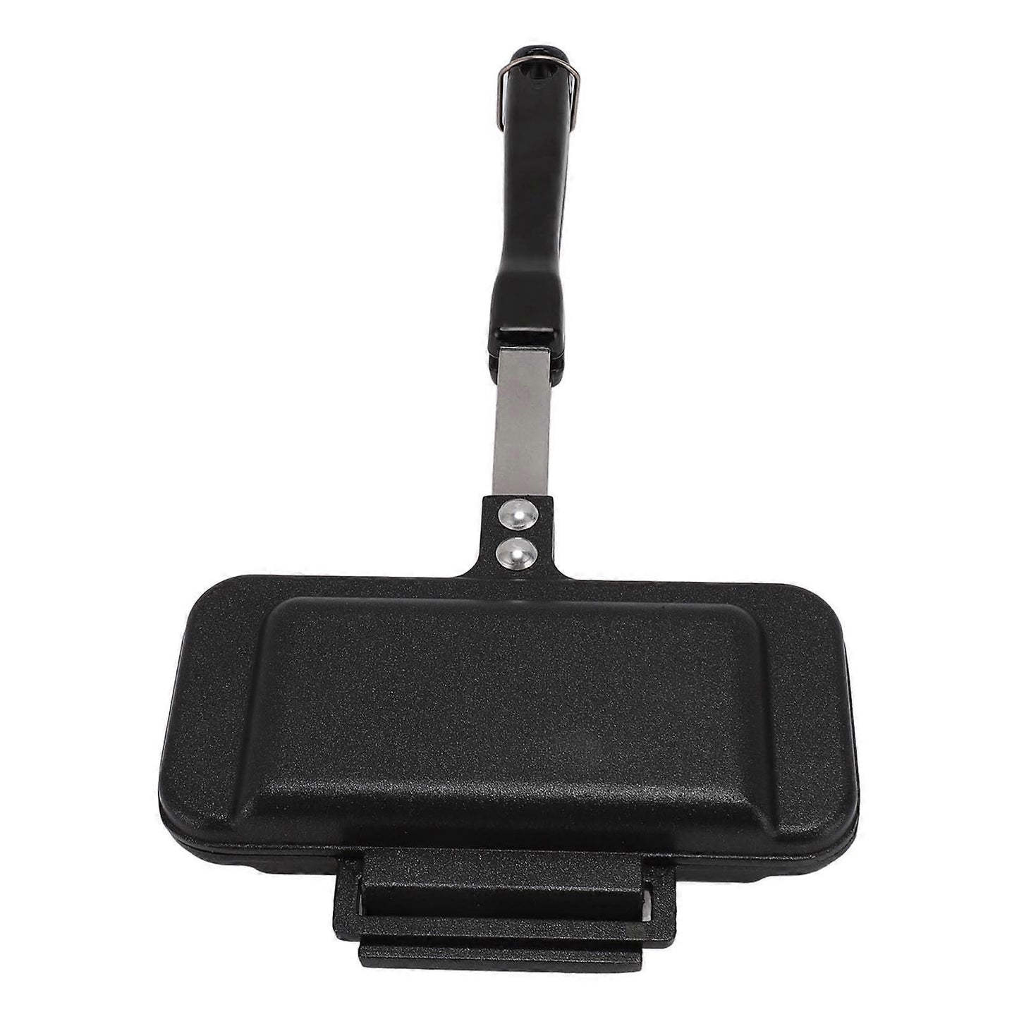 Stovetop Waffle Pan - Portable Nonstick Aluminum Waffle Maker for Family Breakfast (Type A)