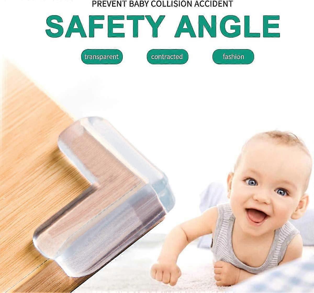 20pcs Table Corner Protectors - Clear Shockproof Babies Furniture Edge Guards for Home security