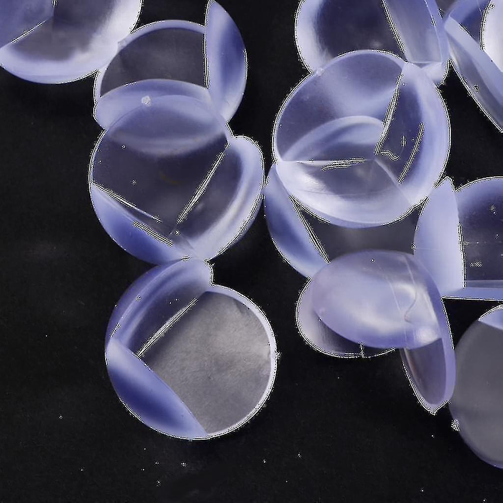 20pcs Silicone Corner Edge Protectors - Transparent Shockproof Babies Table Guards