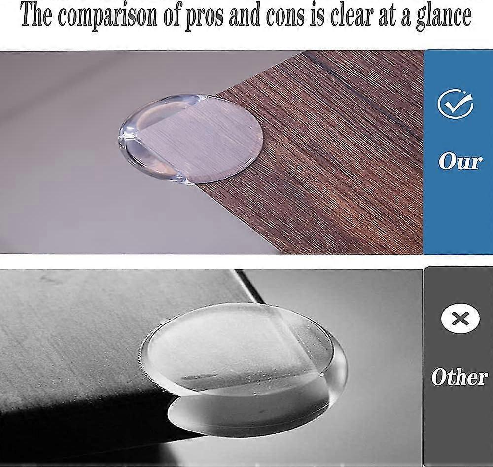 12pcs Babies Corner Protectors - Reinforced Transparent Table Corner Guards for Home security