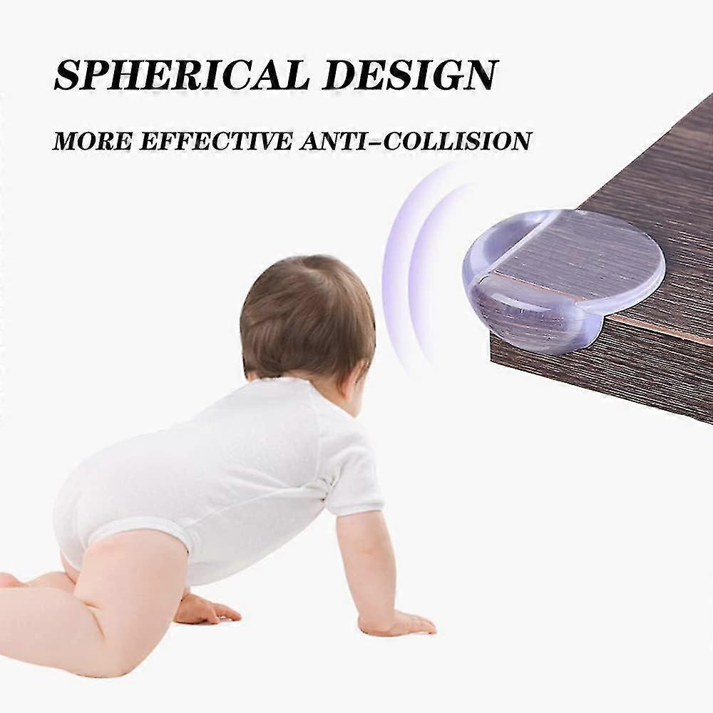 12pcs Babies Corner Protectors - Reinforced Transparent Table Corner Guards for Home security