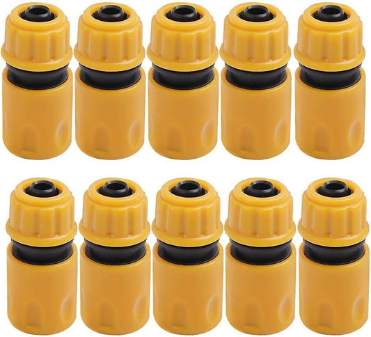 10pcs Garden Hose Nozzles & Quick Connectors - Plastic Garden Hose Spray Fittings Kit