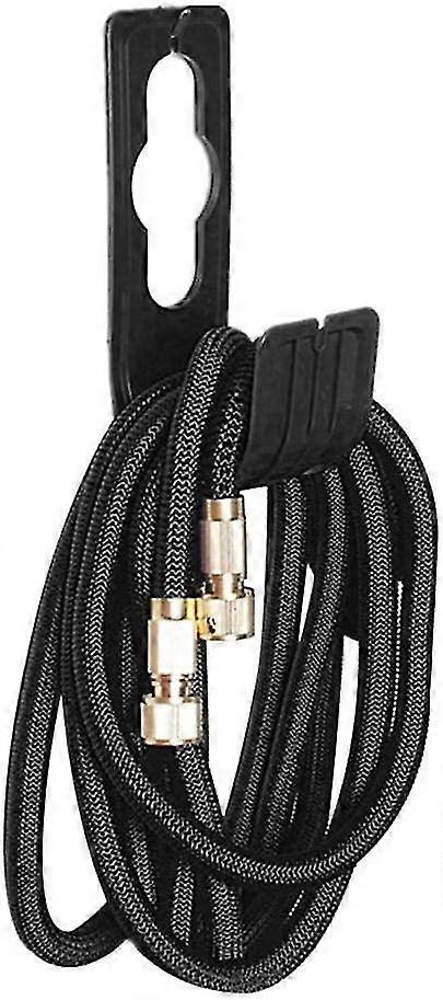 Steel Garden Hose Holder - Wall Hanging Water Hose Hook for Outdoor Watering Storage